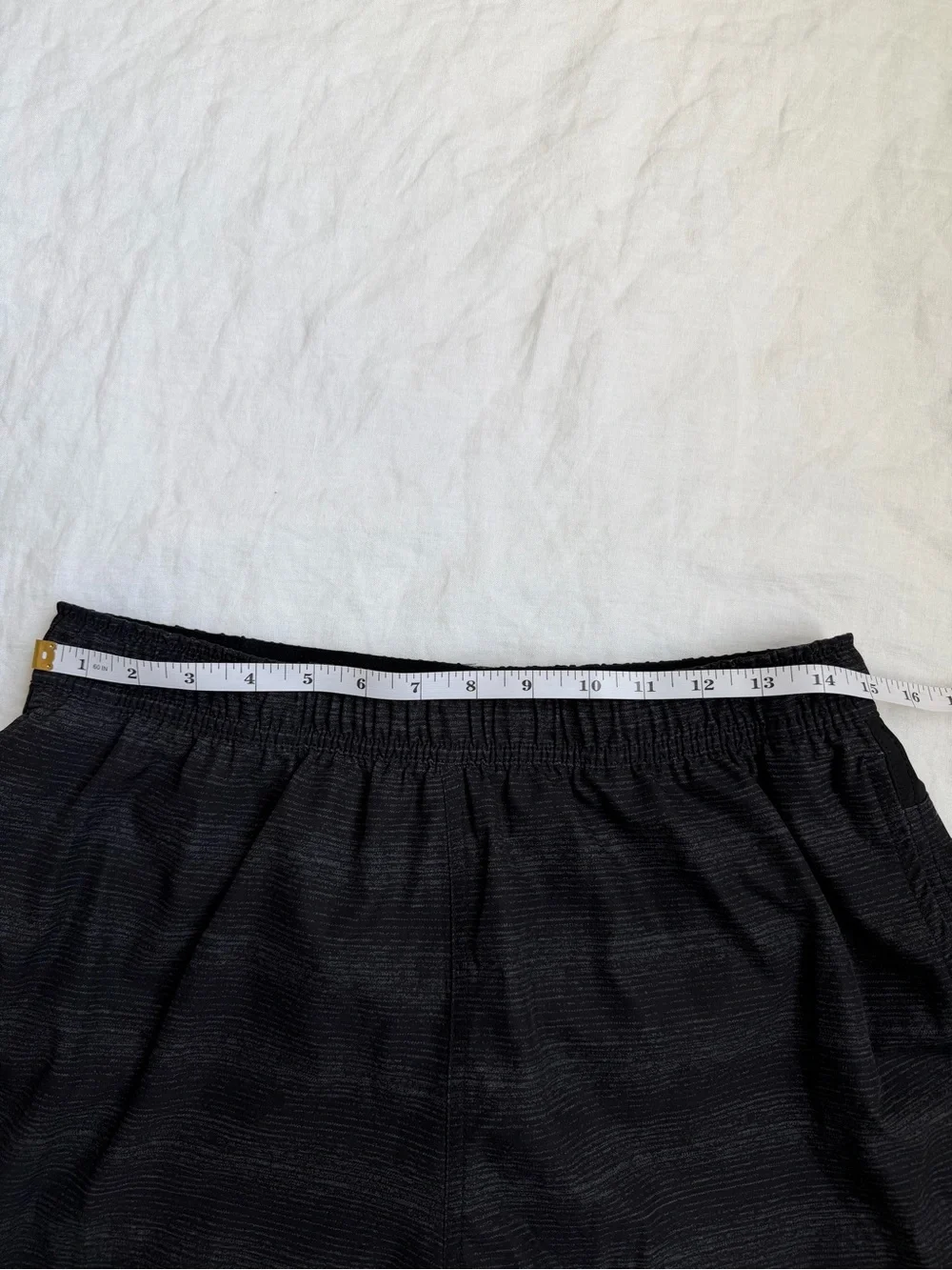 Speedo Black Athletic Swim Shorts with Subtle Logo